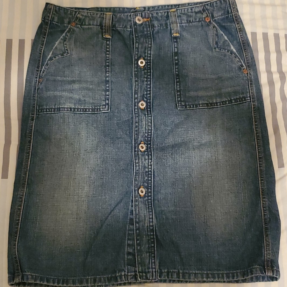 Lucky brand sophie denim skirt